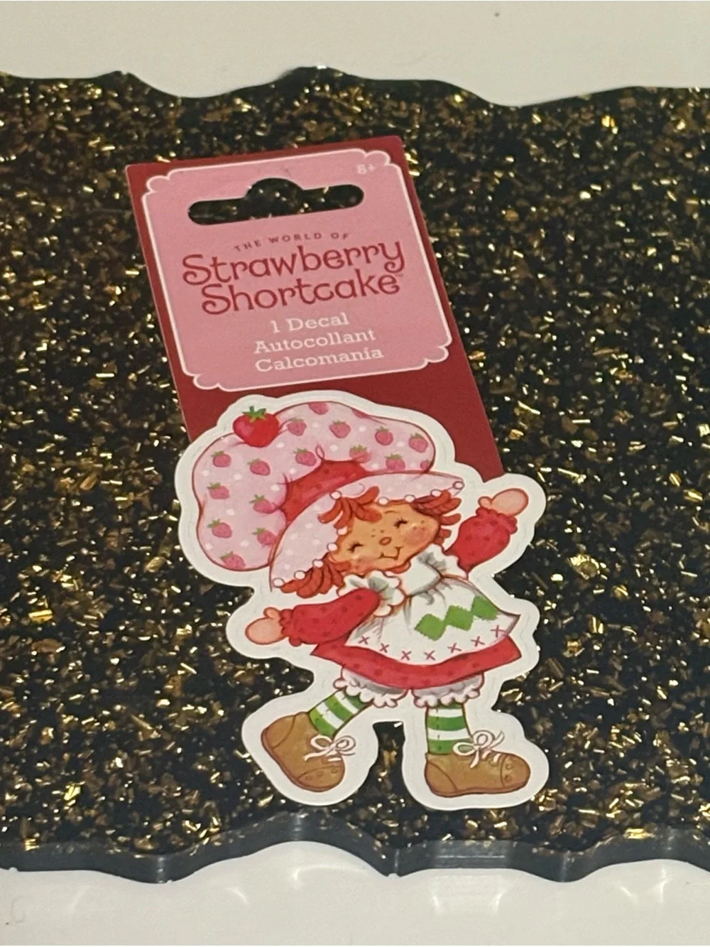 Strawberry Shortcake Kids Bubbling Body Wash - Pink & Red & Decal!!